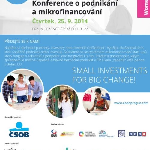 Konference EOED o mikrofinancích