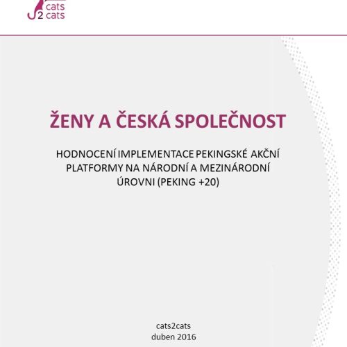 cats2cats vydaly publikaci Ženy a česká společnost